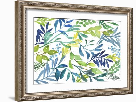 Foliage Medley-Elizabeth Rider-Framed Giclee Print