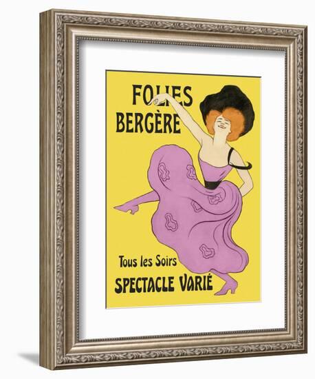 Folies-Bergere, 1900-Leonetto Cappiello-Framed Art Print