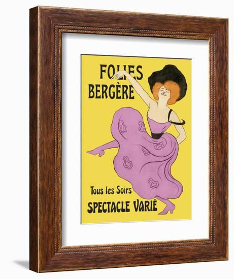 Folies-Bergere, 1900-Leonetto Cappiello-Framed Art Print