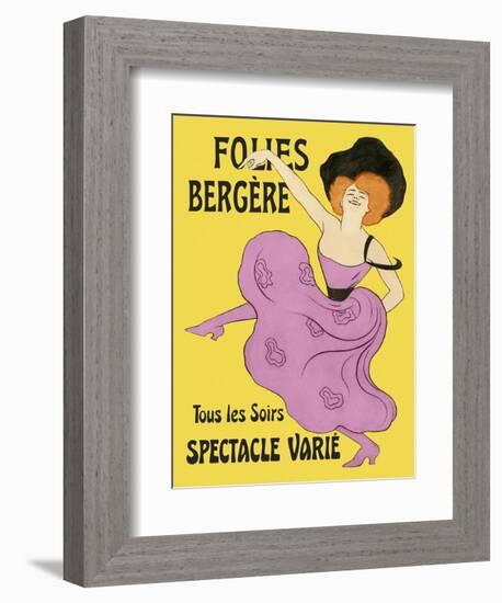 Folies-Bergere, 1900-Leonetto Cappiello-Framed Art Print