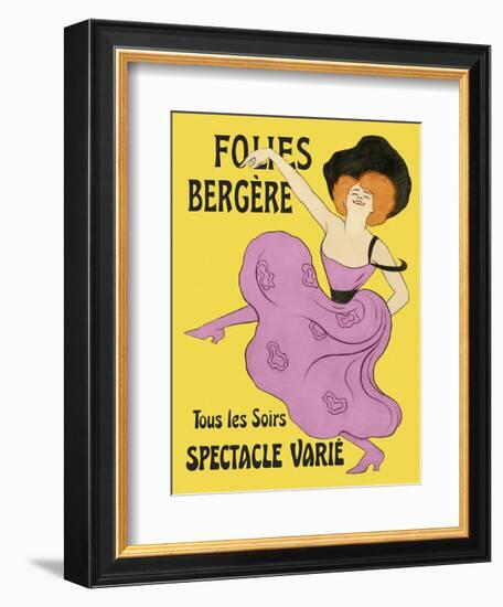 Folies-Bergere, 1900-Leonetto Cappiello-Framed Art Print