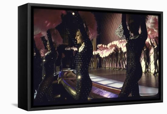 Folies Bergere Dancers in a Scene from the "Paris Rainbow" Act-Loomis Dean-Framed Premier Image Canvas