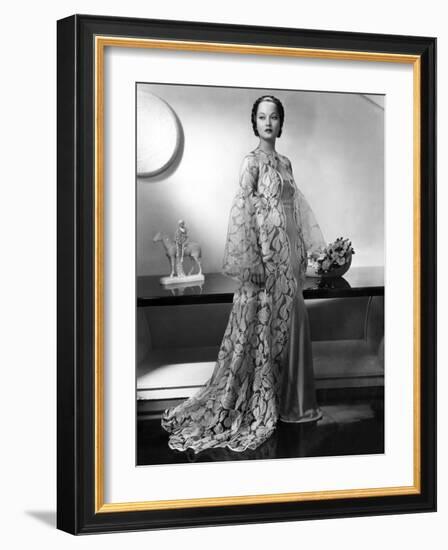 Folies Bergere De Paris (Folies Bergere), Merle Oberon, 1935 De Roydelruth-null-Framed Photo