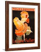 Folies Bergere, La Loie Fuller-Jules Chéret-Framed Giclee Print