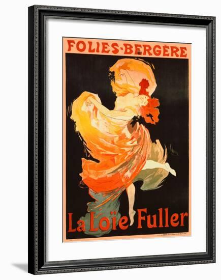 Folies Bergere, La Loie Fuller-Jules Chéret-Framed Giclee Print