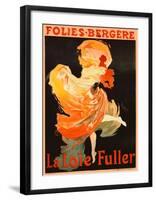 Folies Bergere, La Loie Fuller-Jules Chéret-Framed Giclee Print