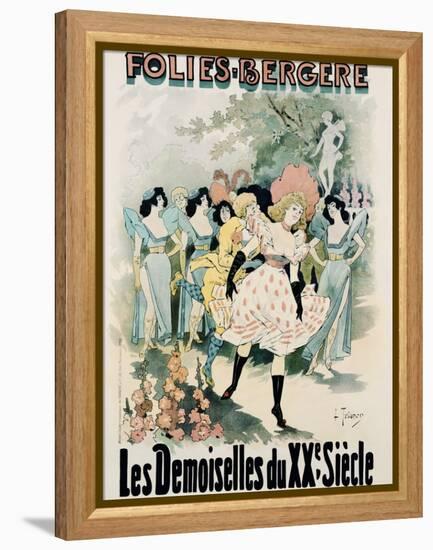 Folies-Bergere: Les Demoiselles Du Vingtieme Siecle Poster-A. Trinquier-Trianon-Framed Premier Image Canvas