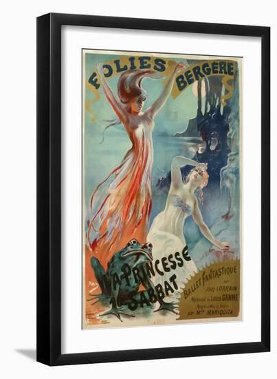Folies Bergere Pal-Vintage Apple Collection-Framed Giclee Print