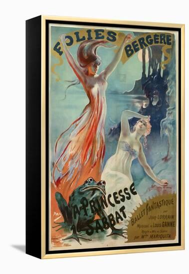 Folies Bergere Pal-Vintage Apple Collection-Framed Premier Image Canvas