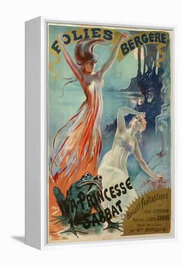 Folies Bergere Pal-Vintage Apple Collection-Framed Premier Image Canvas