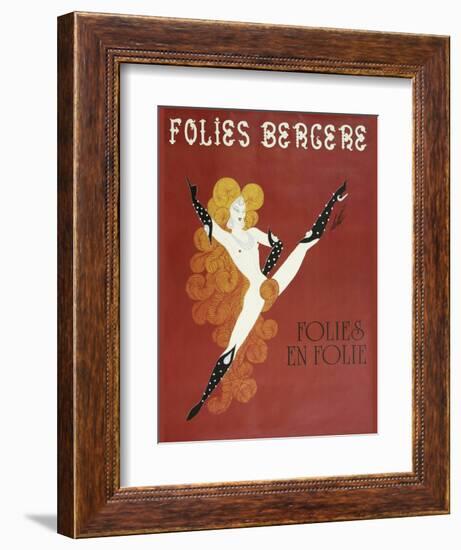 Folies Bergere Risque-null-Framed Giclee Print