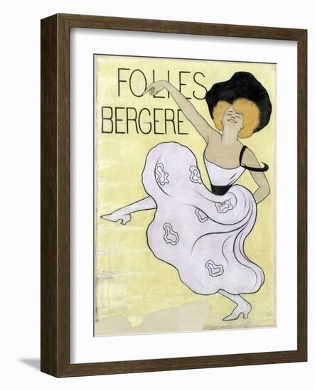 Folies Bergères, 1900-Leonetto Cappiello-Framed Giclee Print