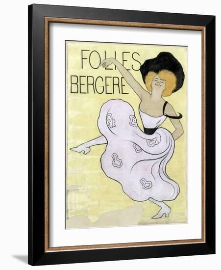 Folies Bergères, 1900-Leonetto Cappiello-Framed Giclee Print