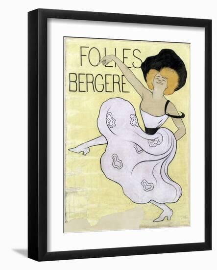 Folies Bergères, 1900-Leonetto Cappiello-Framed Giclee Print