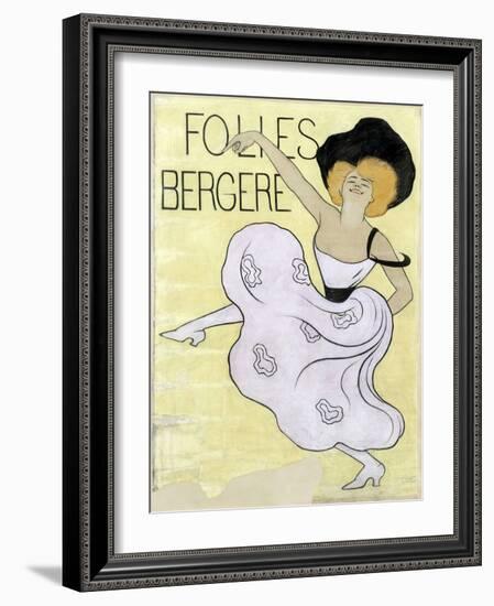 Folies Bergères, 1900-Leonetto Cappiello-Framed Giclee Print