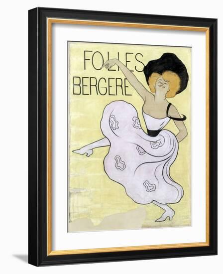 Folies Bergères, 1900-Leonetto Cappiello-Framed Giclee Print