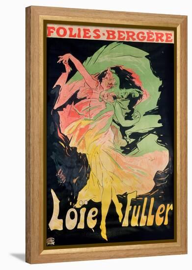 Folies Bergeres: Loie Fuller, France, 1897-Jules Chéret-Framed Premier Image Canvas