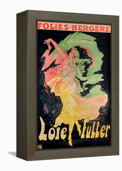 Folies Bergeres: Loie Fuller, France, 1897-Jules Chéret-Framed Premier Image Canvas