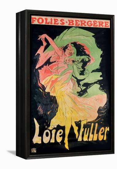 Folies Bergeres: Loie Fuller, France, 1897-Jules Chéret-Framed Premier Image Canvas