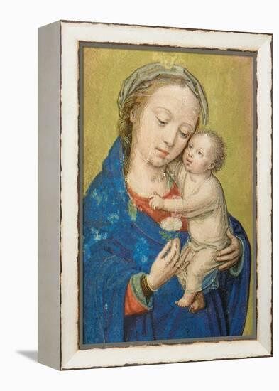 Folio from a Miniature Book of Hours-Simon Bening-Framed Premier Image Canvas