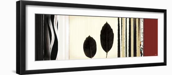 Folium II-Noah Li-Leger-Framed Giclee Print