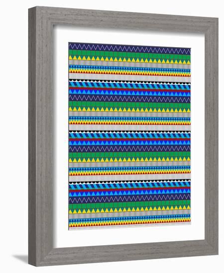 Folk 5-Josefina Baumann-Framed Giclee Print