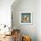 Folk Art Cat Winter-Geraldine Aikman-Framed Giclee Print displayed on a wall