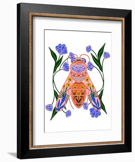 Folk Bug-Tara Reed-Framed Art Print