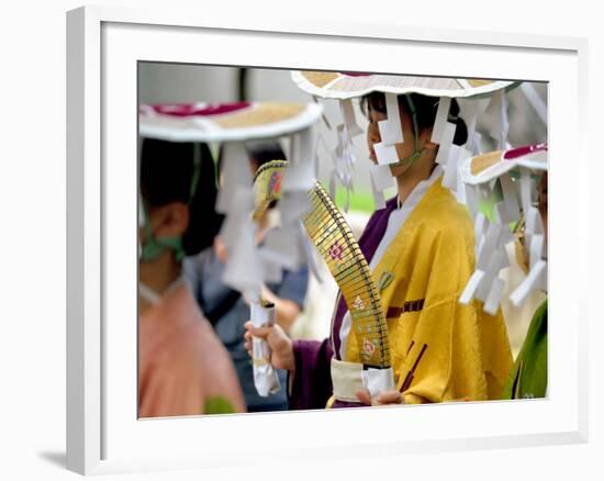 Folk Costume, Kyoto, Japan-Shin Terada-Framed Photographic Print