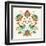 Folk Floral III-Veronique Charron-Framed Art Print