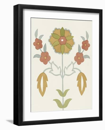 Folk Flourish - Thrive-Kristine Hegre-Framed Giclee Print