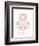 Folk Flower 1-Kimberly Allen-Framed Premium Giclee Print