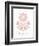 Folk Flower 1-Kimberly Allen-Framed Premium Giclee Print