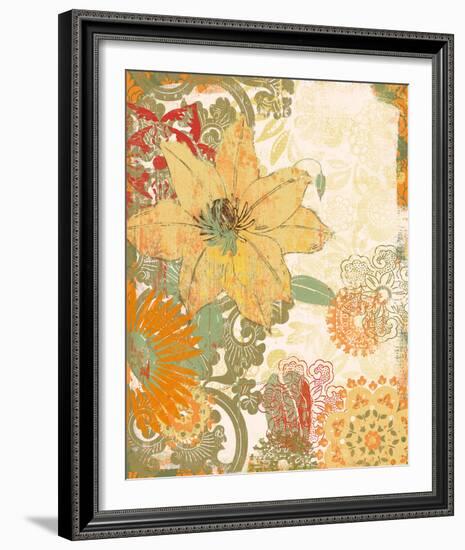 Folk Flower I-Ken Hurd-Framed Photographic Print