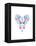 Folk Heart-Moha London-Framed Premier Image Canvas