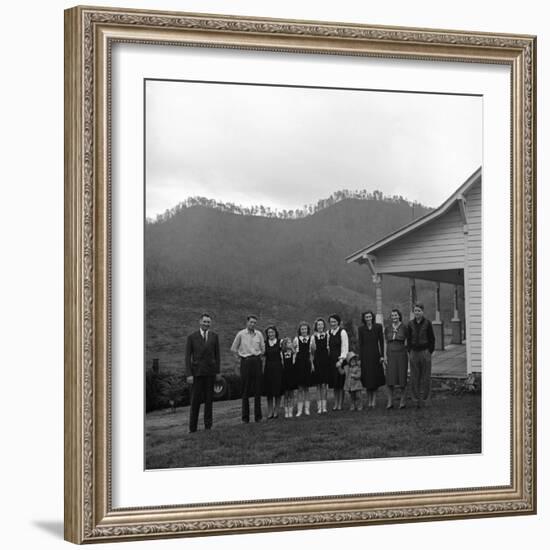 Folk Music Legends, the Carter Family-Eric Schaal-Framed Premium Photographic Print