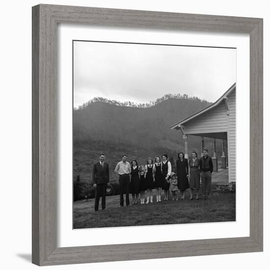 Folk Music Legends, the Carter Family-Eric Schaal-Framed Premium Photographic Print