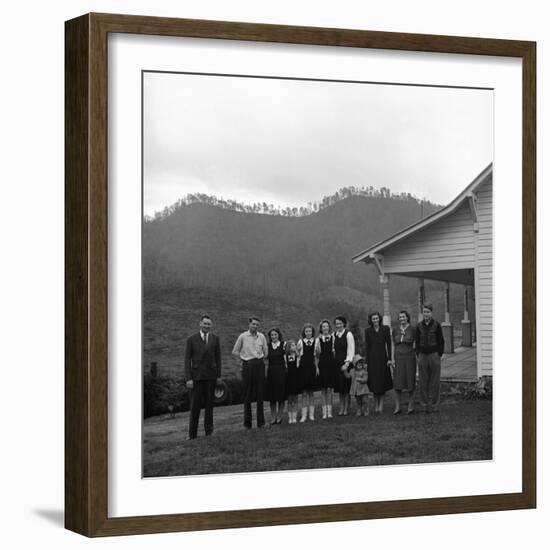 Folk Music Legends, the Carter Family-Eric Schaal-Framed Premium Photographic Print