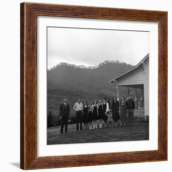 Folk Music Legends, the Carter Family-Eric Schaal-Framed Premium Photographic Print