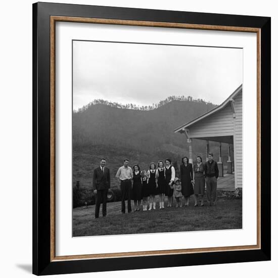 Folk Music Legends, the Carter Family-Eric Schaal-Framed Premium Photographic Print