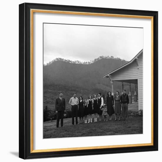 Folk Music Legends, the Carter Family-Eric Schaal-Framed Premium Photographic Print