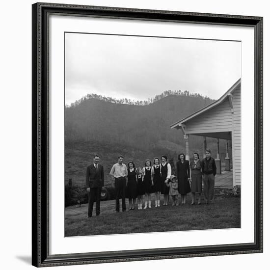 Folk Music Legends, the Carter Family-Eric Schaal-Framed Premium Photographic Print