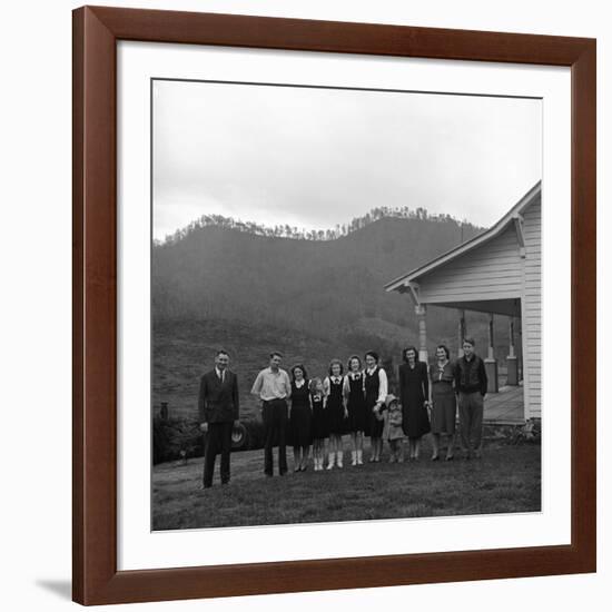 Folk Music Legends, the Carter Family-Eric Schaal-Framed Premium Photographic Print