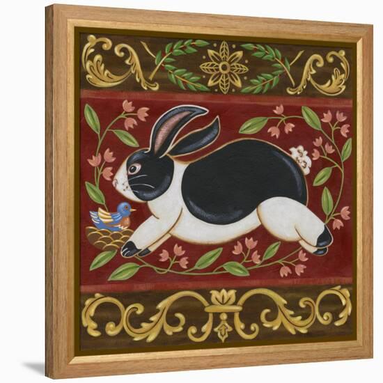 Folk Rabbit I-Vision Studio-Framed Stretched Canvas