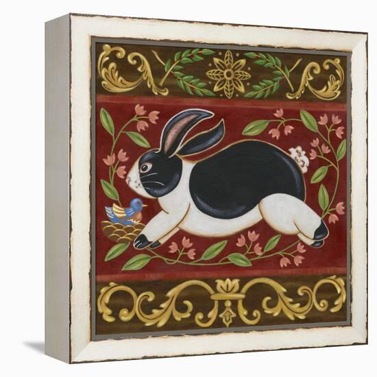 Folk Rabbit I-Vision Studio-Framed Stretched Canvas