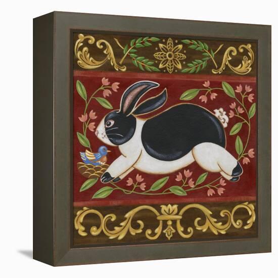 Folk Rabbit I-Vision Studio-Framed Stretched Canvas