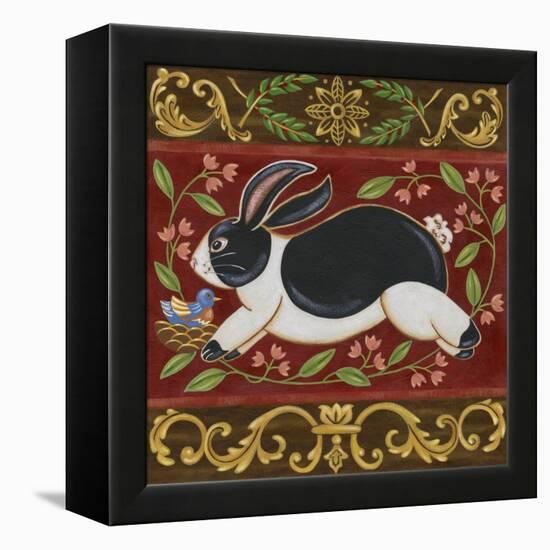 Folk Rabbit I-Vision Studio-Framed Stretched Canvas