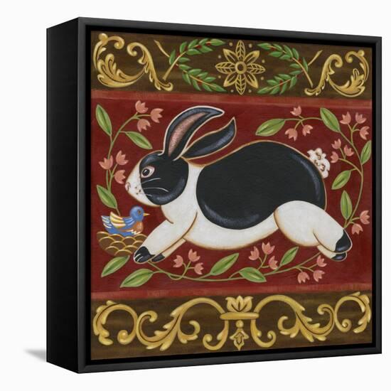 Folk Rabbit I-Vision Studio-Framed Stretched Canvas