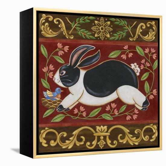 Folk Rabbit I-Vision Studio-Framed Stretched Canvas