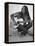 Folk Singer Joan Baez Strumming Her Guitar on the Beach Near Her Home-Ralph Crane-Framed Premier Image Canvas